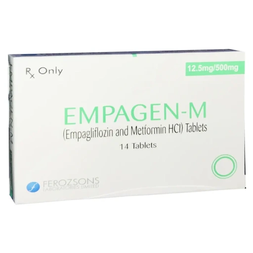 Empagen M (12.5/500mg) 14 Tablets