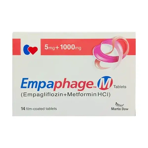 Empaphage M (5mg/1000mg) 14 Tablets