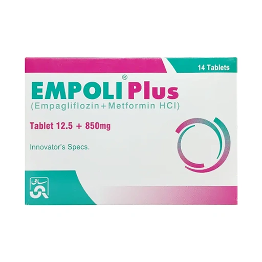 Empoli Plus 12.5/850 mg Tab 14s