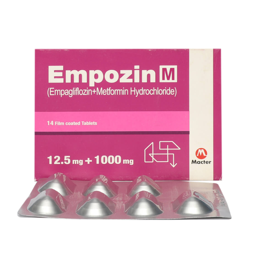 Empozin M 12.5mg+1000mg Tab 14s