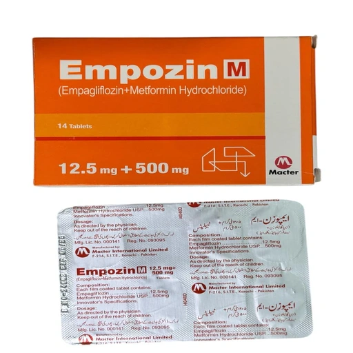 Empozin M (12.5/500mg) 14 Tablets