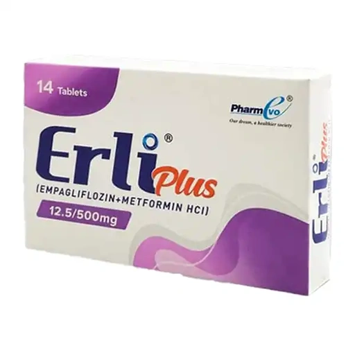Erli Plus (12.5/500mg) 14 Tablets