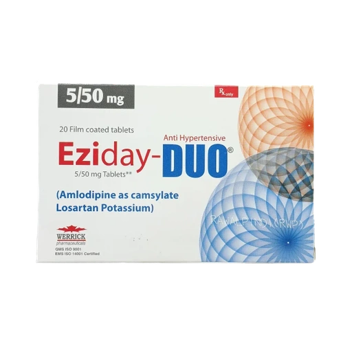 Eziday Duo (5/50mg) 20 Tablets