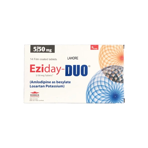 Eziday Duo 5/50mg Tab 14s