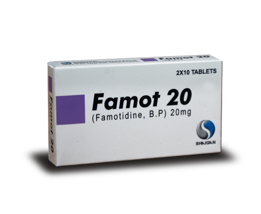 Famot 20Mg Tab (20S)