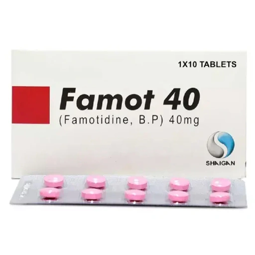 Famot 40Mg Tab (10S)