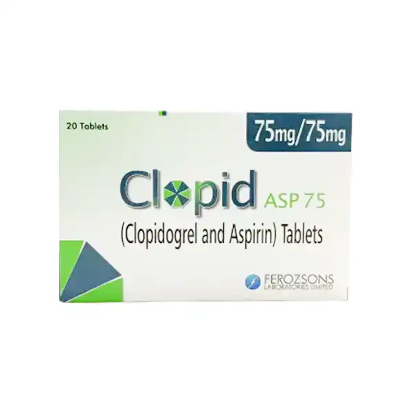 Clopid Asp 75mg (20 Tablets)