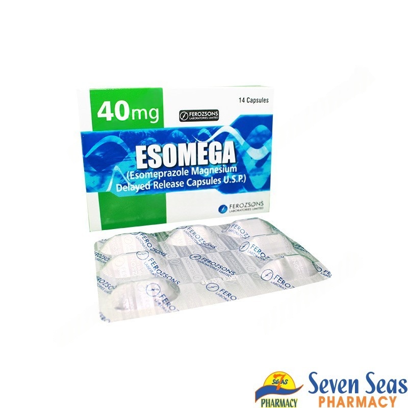 Esomega (40mg) 14 Capsules