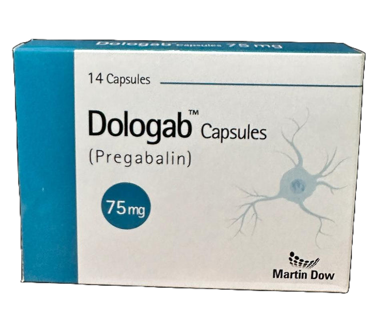 Dologab Capsules 75Mg (1 Box = 2 Strips) (1 Strip = 7 Capsules)