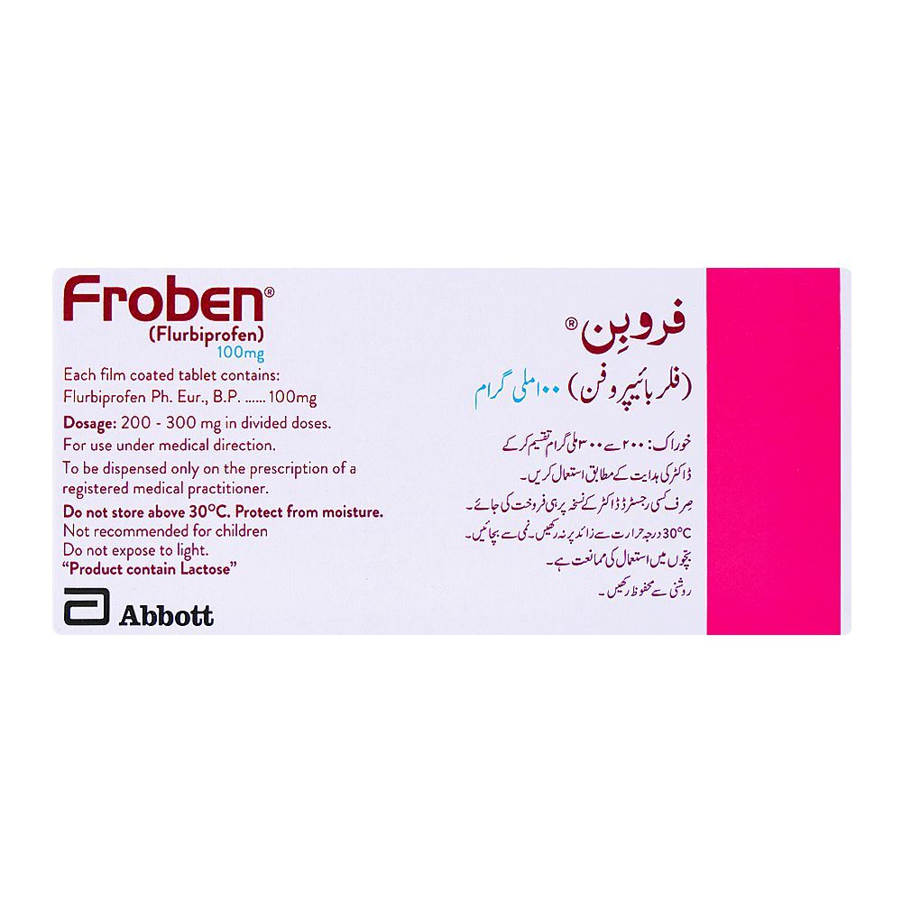 Froben (100Mg) 30 Tablets