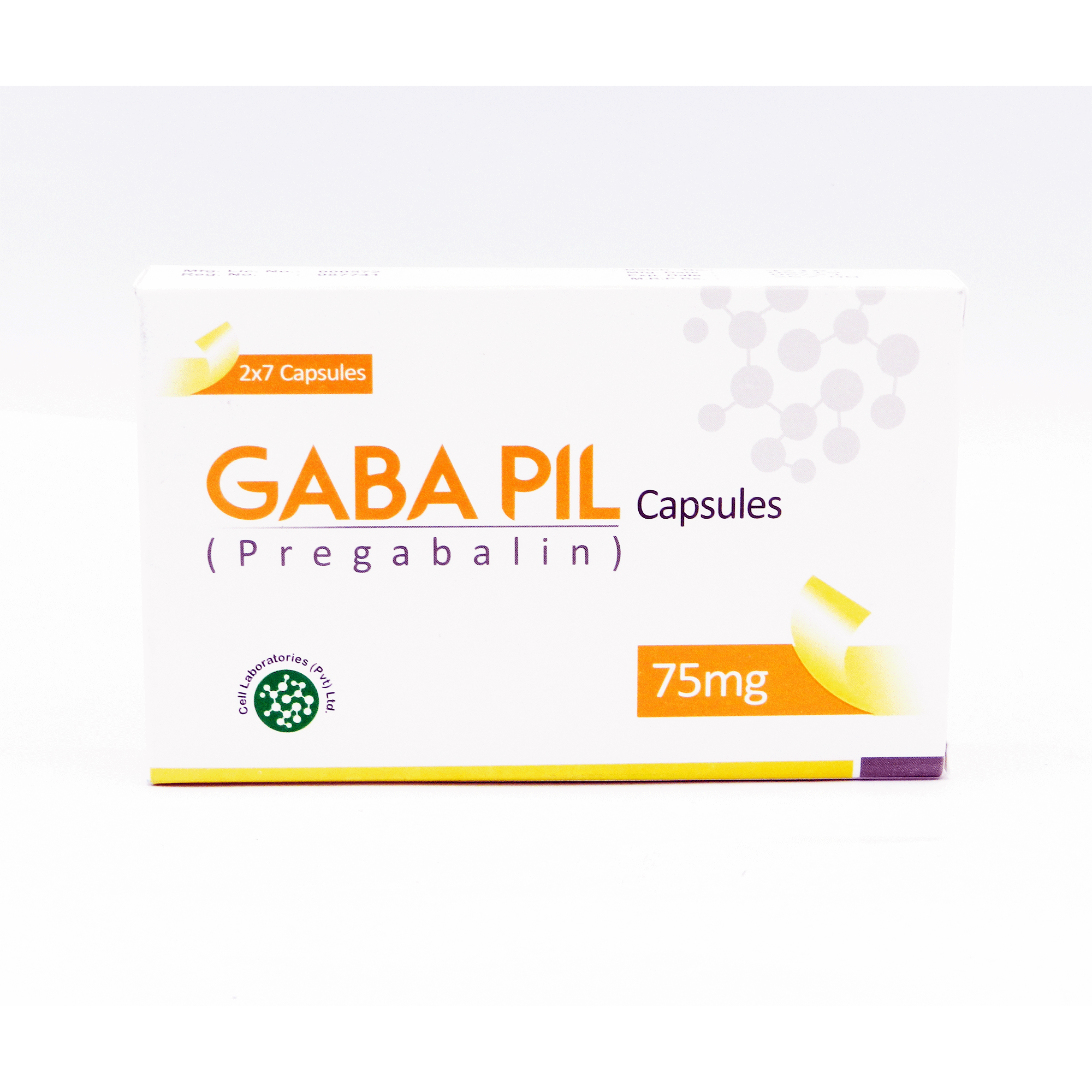 Gabapil (75mg) 14 Capsules