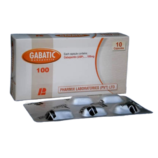 Gabatic 100mg (10 Tablet / Pack)