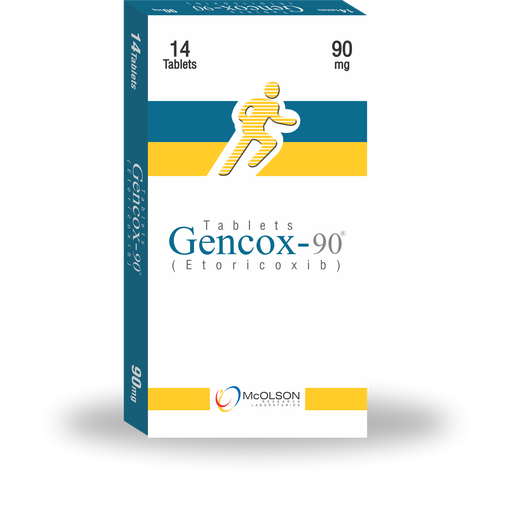 Gencox 90mg Tab