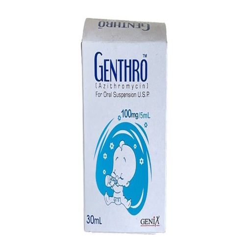 Genthro (100mg/5Ml) 30Ml Suspension