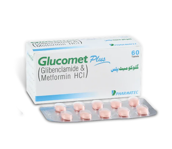 Glucomet Plus (5/500Mg) 60 Tablets
