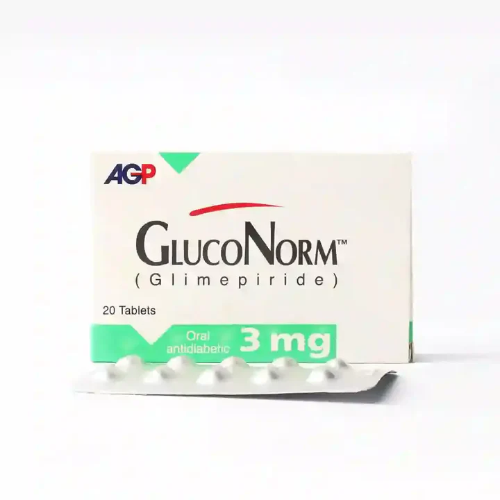 Gluconorm (3mg) 20 Tablets