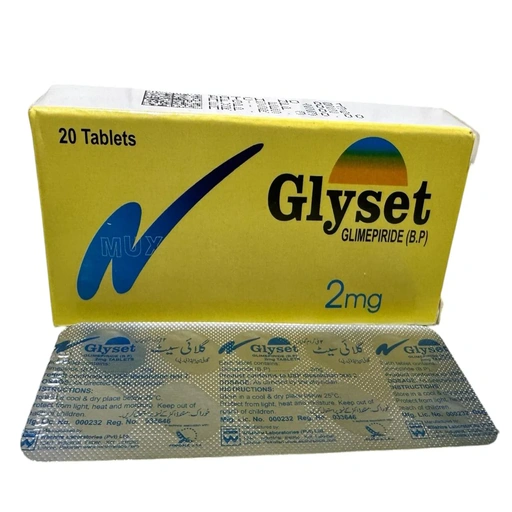 Glyset (2mg) 20 Tablets