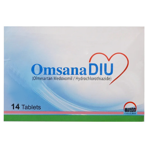 Omsana Diu (20/12.5mg) 14 Tablets