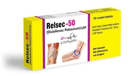 Relsec 50mg Tab 20s