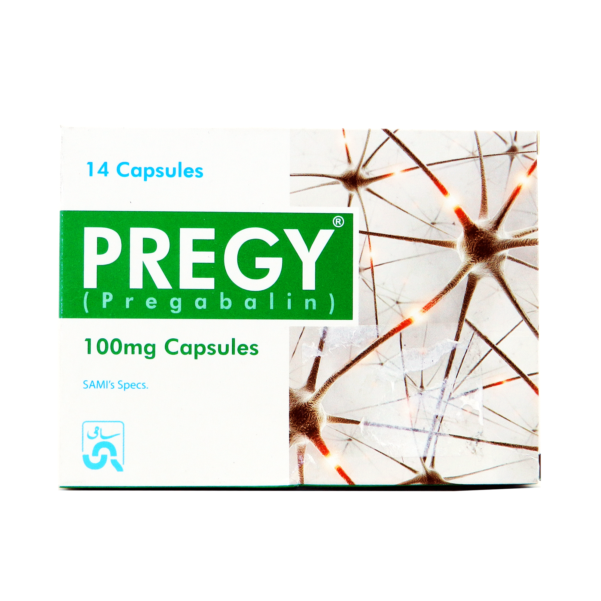 Pregy 100mg (14 Capsule / Pack)