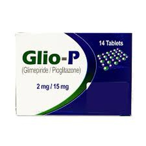 Glio P (2/15mg) 14 Tablets