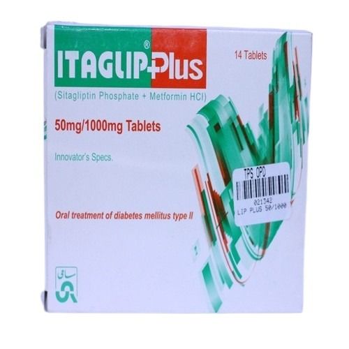Itaglip Plus 50/1000mg (14 Tablet / Pack)