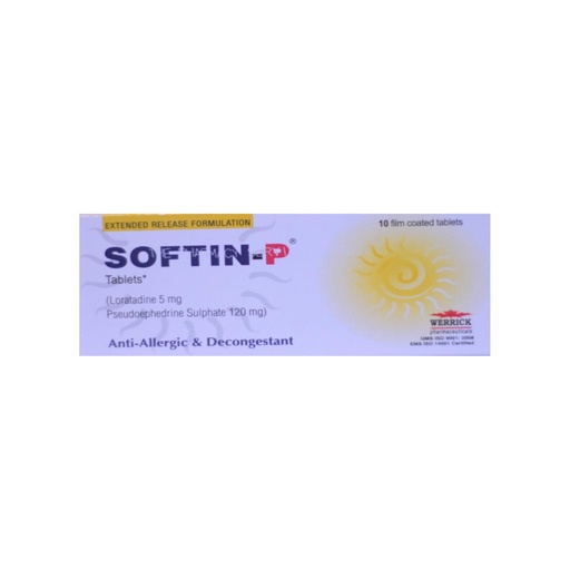 Softin P 5/120mg (10 Tablet / Pack)