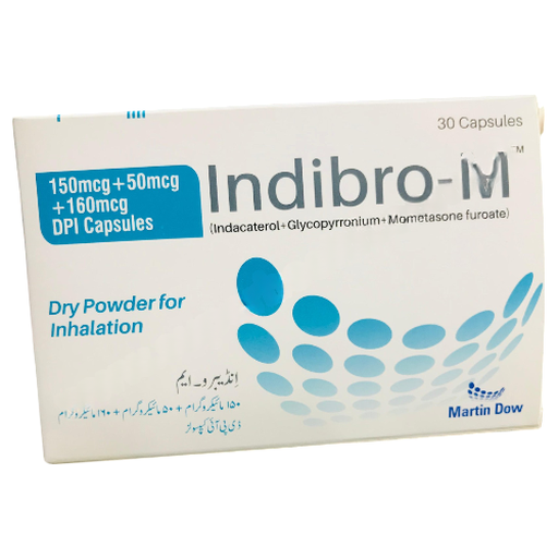 Indibro M 150/50/160mg (30 Capsule / Pack)