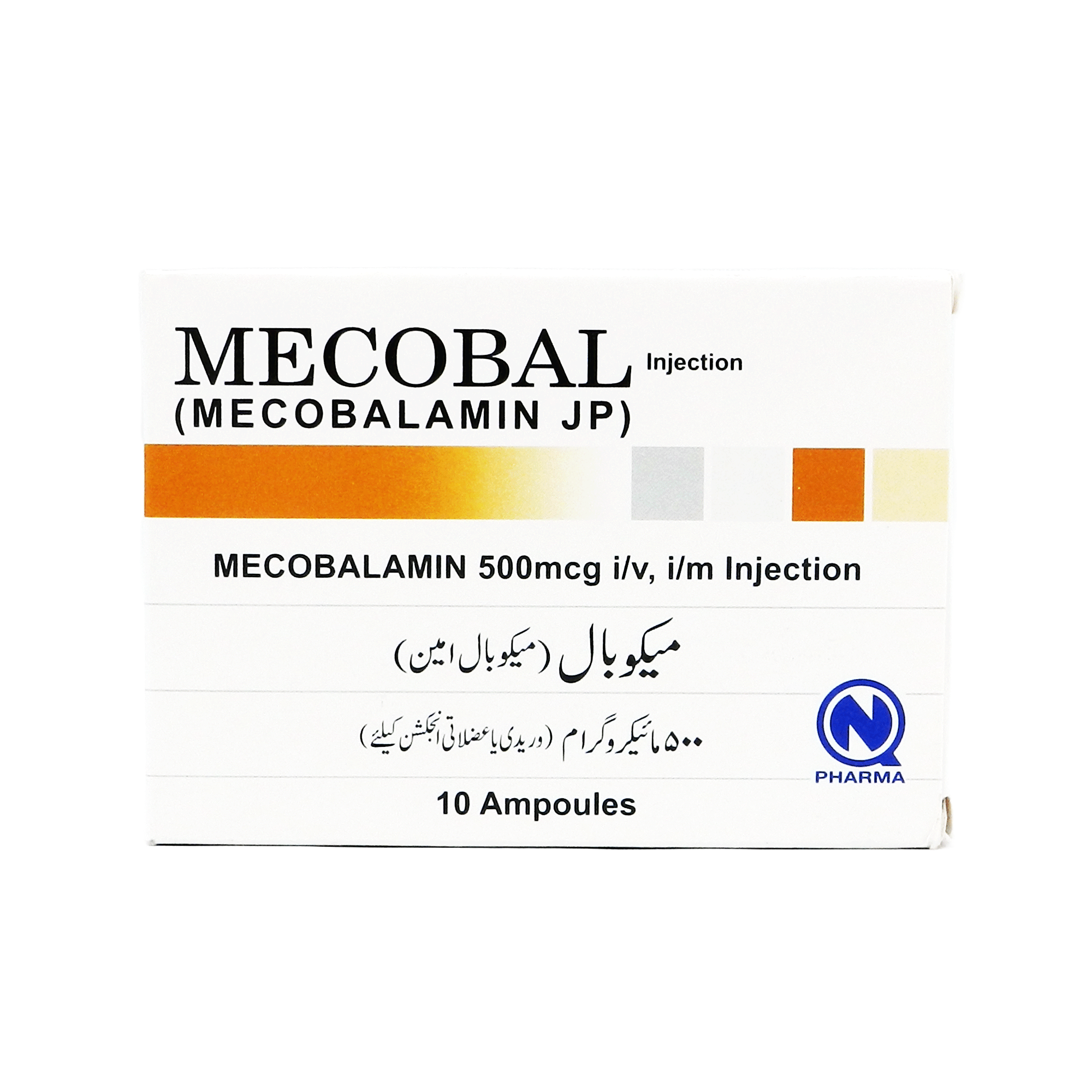 Mecobal Iv/Im Injection 500Mcg (1 Box = 10 Ampoules)
