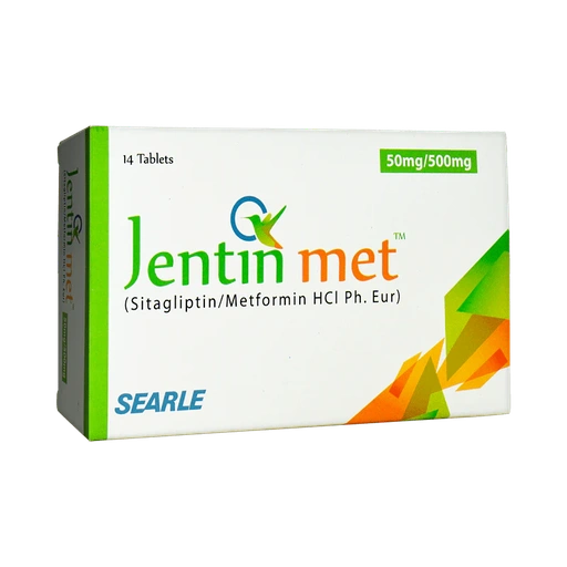 Jentin Met 50/500mg (14 Tablet / Pack)