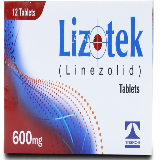 Lizotek 600mg (12 Tablet / Pack)