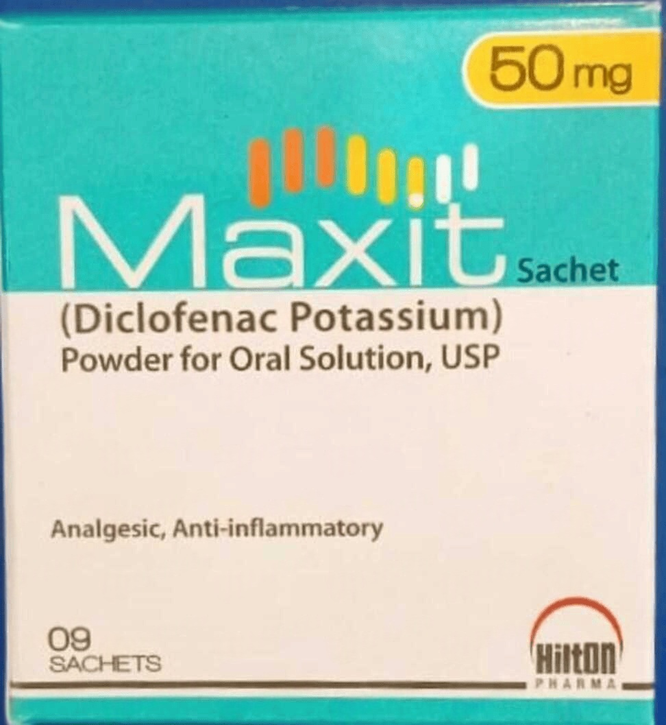Maxit 50 Mg (9 Sachet / Pack)