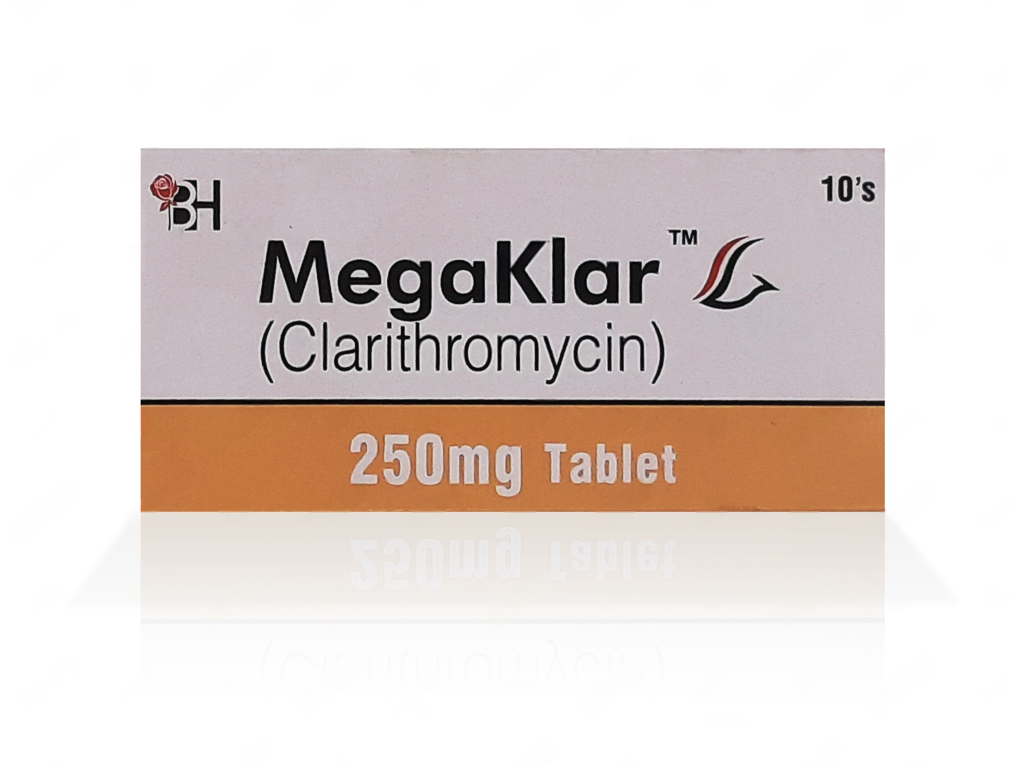 Megaklar (250mg) 10 Tablets