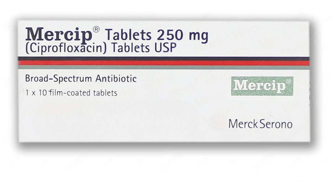 Mercip (250mg) 10 Tablets