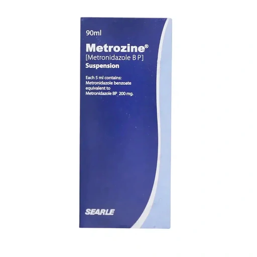 Metrozine (200mg/5Ml) 90Ml Suspension