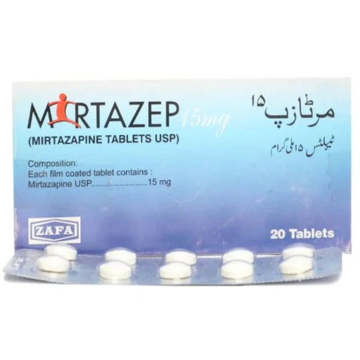 Mirtazep (15Mg) 20 Tablets