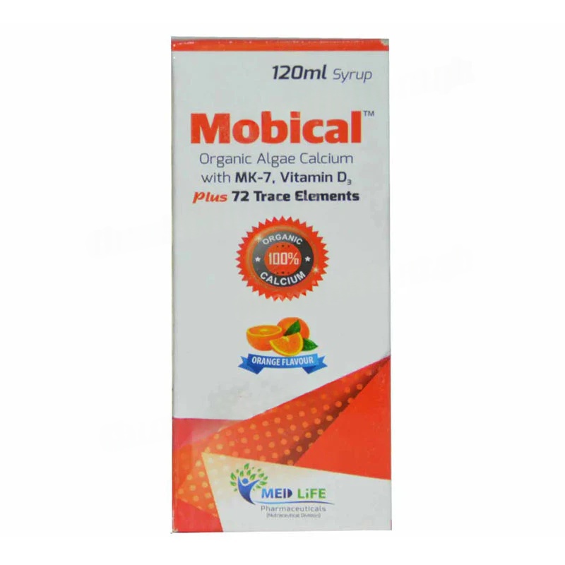 Mobical (Orange Flavour) 120Ml Syrup