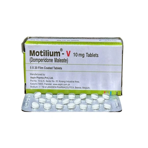 Motilium V (10Mg) 100 Tablets
