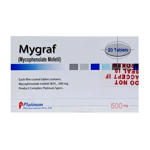 Mygraf (500mg) 20 Tablets