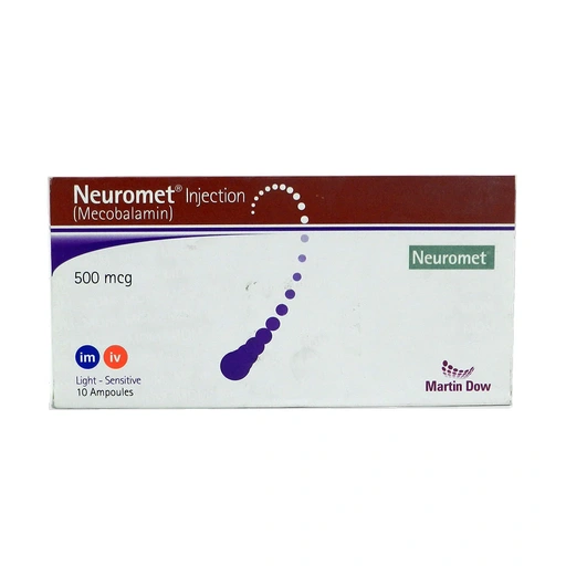 Neuromet (500mcg) 10 Ampoule Injections