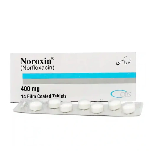 Noroxin 400mg (14 Tablet / Pack)