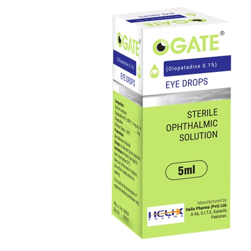 Ogate (0.1%) 5Ml Eye Drops