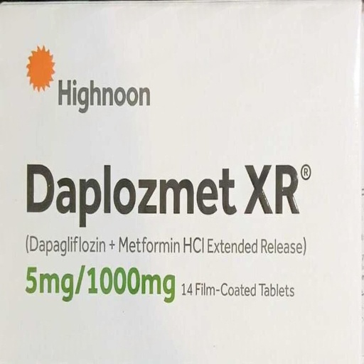 Daplozmet Xr 5/1000mg (14 Tablet / Pack)