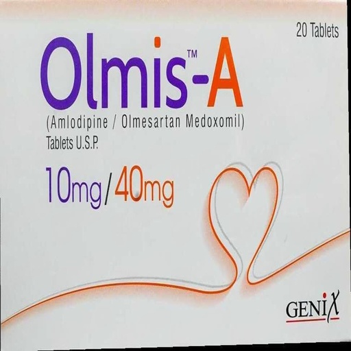 Olmis A (10/40mg) 20 Tablets