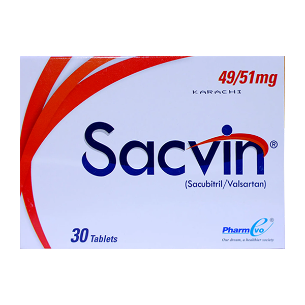 Sacvin Tablets 49Mg/51Mg (1 Strip = 10 Tablets)