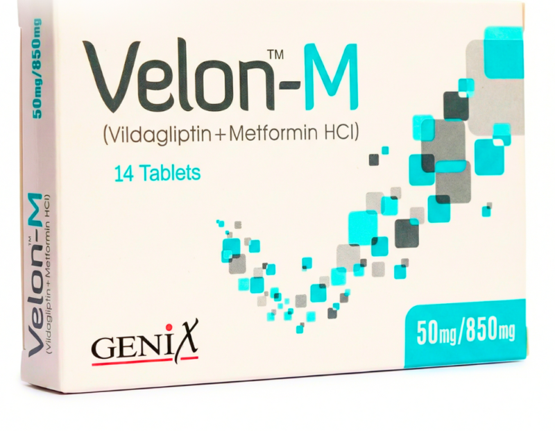 Velon-M Tablets 50Mg/850Mg (1 Strip = 7 Tablets)