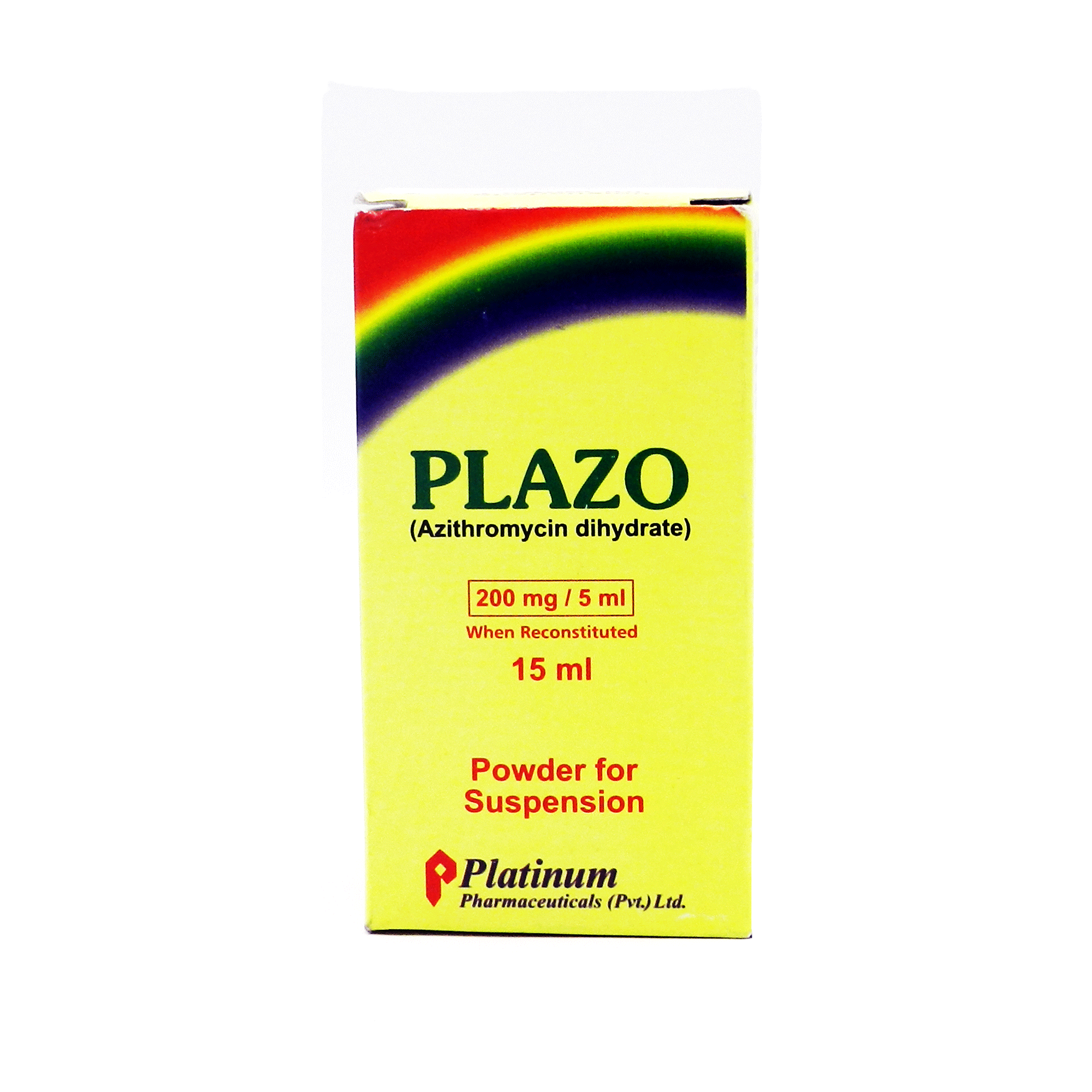 Plazo 15Ml Suspension 200Mg/5Ml