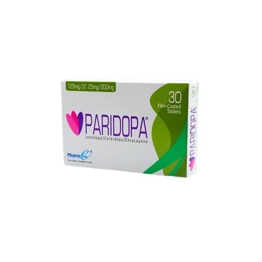 Paridopa (125/31.25/200mg) 30 Tablets