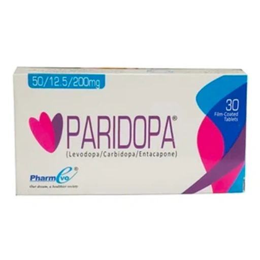 Paridopa 50/12.5/200mg (30 Tablet / Pack)