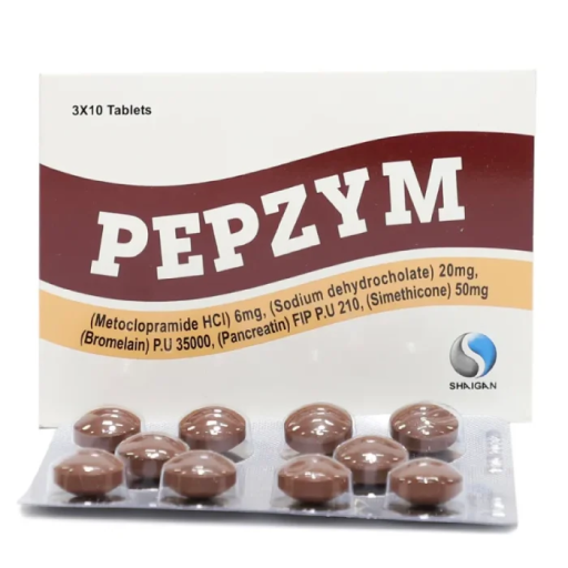 Pepzym 30 Tablets